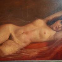 dipinto nudo di donna stupendo 