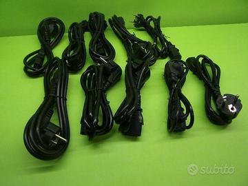 Kit 10 pezzi Cavo VDE con spina tedesca schuko, NU