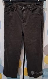 JEANS MARRONE SCURO - DONNA - M/42