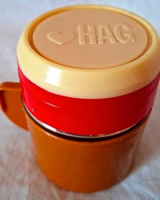 Tazza Termica Caffè HAG  -Anni 70 -Raro colore