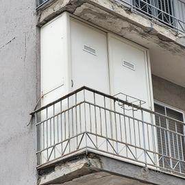 Ripostiglio, armadio in alluminio 