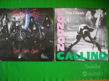 Vari vinili lp litfiba clash deep vasco cult pink