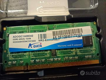 SODIMM DDR2 400 Mhz - A-Data 1GB