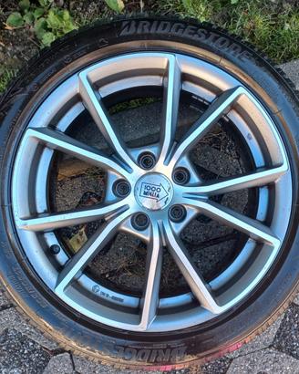 Cerchi VW Golf in lega+GOMME INVERNALI 205/50 R17 
