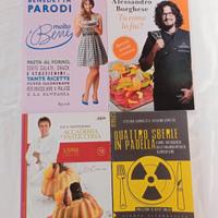 4 libri cucina - alimentazione