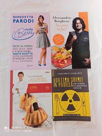 4 libri cucina - alimentazione
