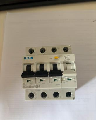 Magnetotermico differenziale Eaton C16