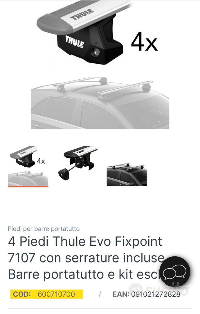 Barre portatutto auto Wingbar EVO - THULE - Accessori Auto In vendita a  Bergamo