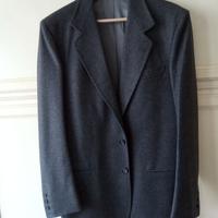 Giacca sartoriale uomo grigia lana nuova tg48-50