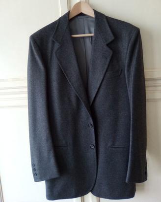 Giacca sartoriale uomo grigia lana nuova tg48-50