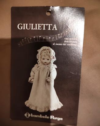 bambola Furga Giulietta anni 80/90