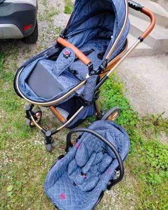 trio: ovetto, passeggino, carrozzina 