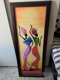 quadro etnico con cornice