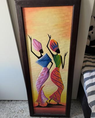 quadro etnico con cornice