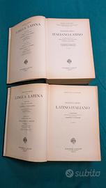 2 dizionari - latino italiano e italiano latino