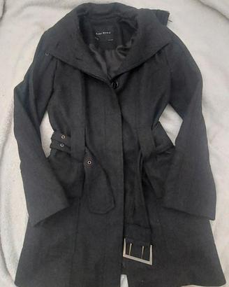 cappotto con cintura zara lungo 76 cm