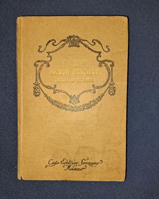 LIBRO DEL 1865 MARCO VISCONTI