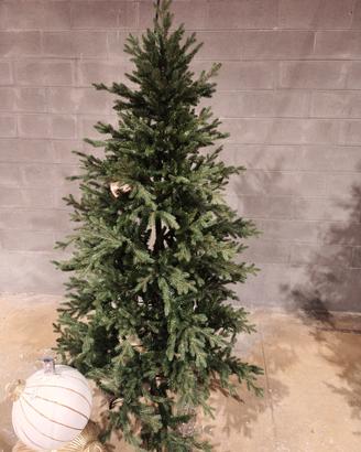 albero di natale 210cm effetto real touch