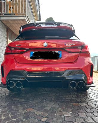 Scarico bmw f40 m135i+ diffusore maxton