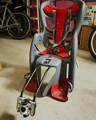 seggiolino bici posteriore Bellelli clamp Pepe