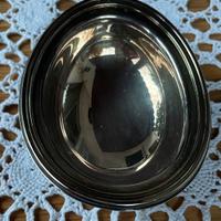 Vintage vassoietto OLRI silverplate ovale