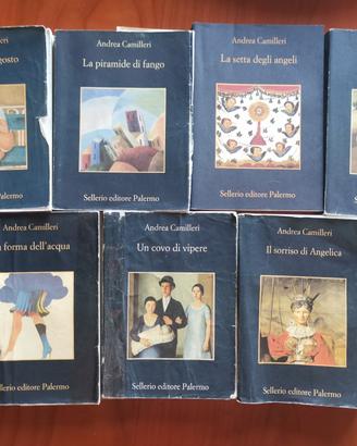 Collezione 7 libri di Andrea Camilleri 