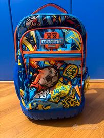 Zaino scuola con trolley