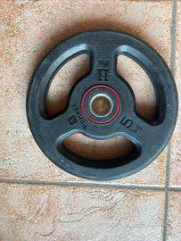 Dischi gommati 5kg decathlon