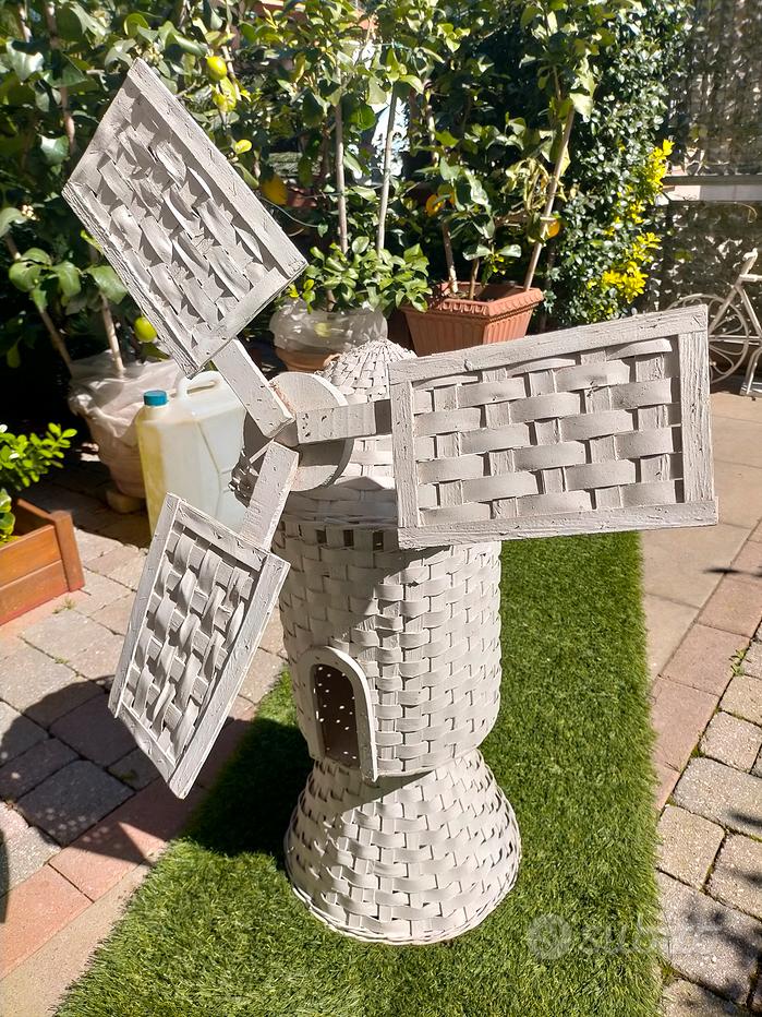 Mulino A Vento Con Motorino Cm. 25x14x25 | Vendita Online Su - Foto 5