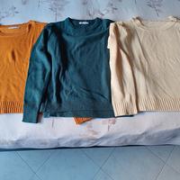 Lotto 3 maglioni da donna taglia M