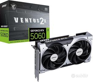 MSI NVIDIA GeForce RTX 5060 8GB Ventus 2X OC