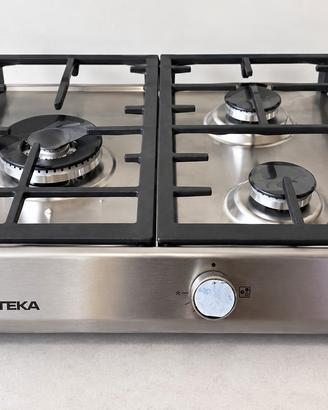 Piano cottura a gas TEKA 3 fuochi acciaio inox