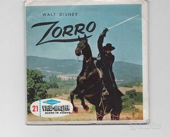 Zorro Walt Disney - View-Master Sawyer's