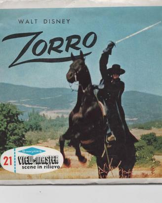 Zorro Walt Disney - View-Master Sawyer's