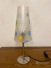 Lampada da tavolo vintage x cameretta. h 43 cm