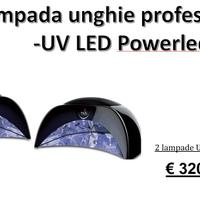 2 lampade unghie professionale UV LED Powerled