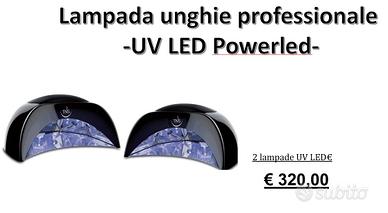 2 lampade unghie professionale UV LED Powerled