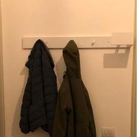 Appendiabiti a muro (bianco) Tomasucci