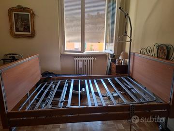 LETTO ORTOPEDICO 120X200 + MATERASSO ANTIDECUBITO