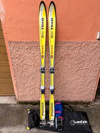 Sci ski trab piuma. 170 con pelli e rampant