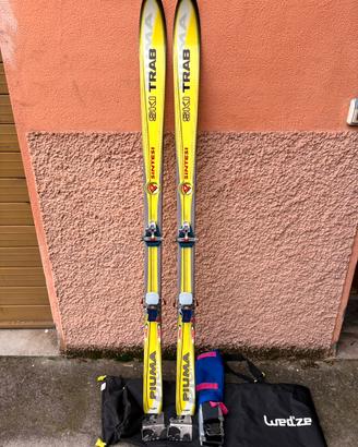 Sci ski trab piuma. 170 con pelli e rampant