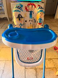 Seggiolone pappa regolabile