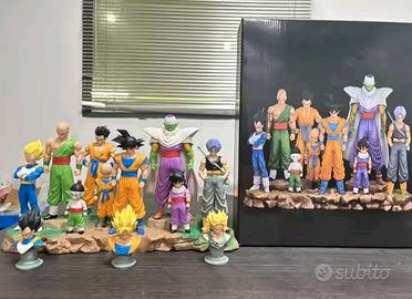 Dragon Ball Z Set Completo con Diorama roccioso