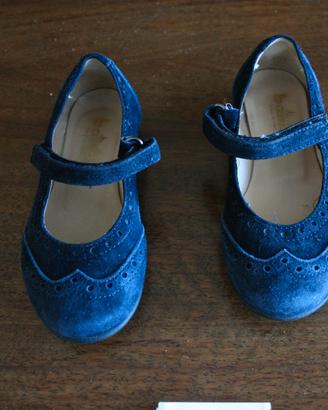 Gallucci Scarpe Blu scamosciate Taglia 23