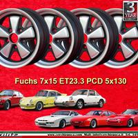 4 pz cerchi Porsche Fuchs 7x15 ET23.3 5x130