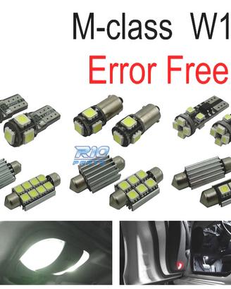 KIT 16 LAMPADE LED INTERNE PER MERCEDES CLASSE M W