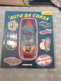 Libro ''L'auto da corsa - in 3D'' Editrice DeAgost