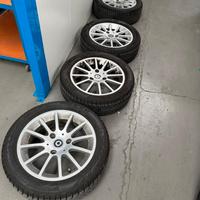 CERCHI IN LEGA PER SMART ForTwo (450) gomme nuove