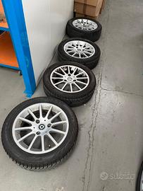 CERCHI IN LEGA PER SMART ForTwo (450) gomme nuove