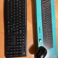 Tastera e mouse logitech wireless